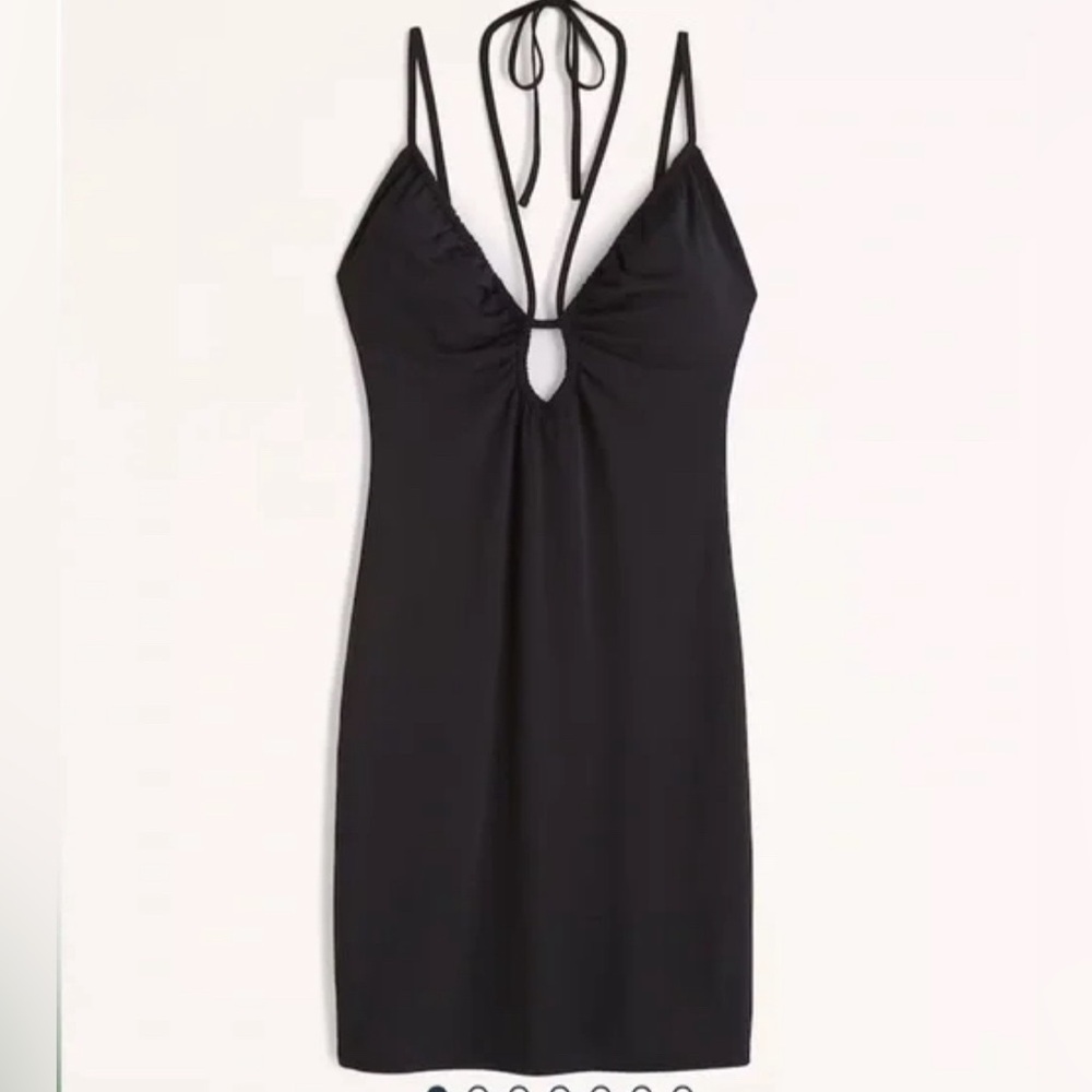 NWOT Strappy Cutout Knit Mini Dress